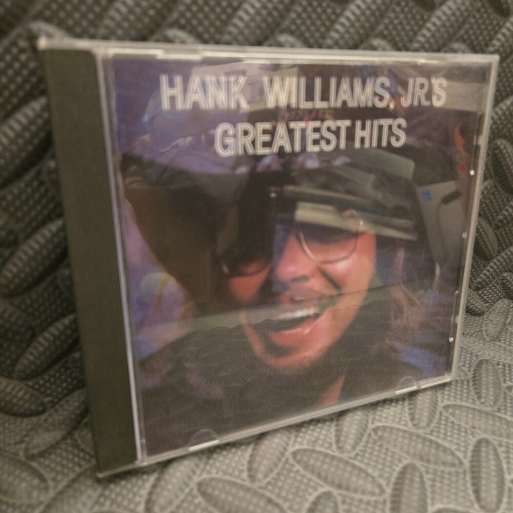 Hank Williams Jr. Greatest Hits CD Curb Records D2-77638 Country Clean Disc
